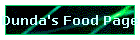 Dunda's Food Page